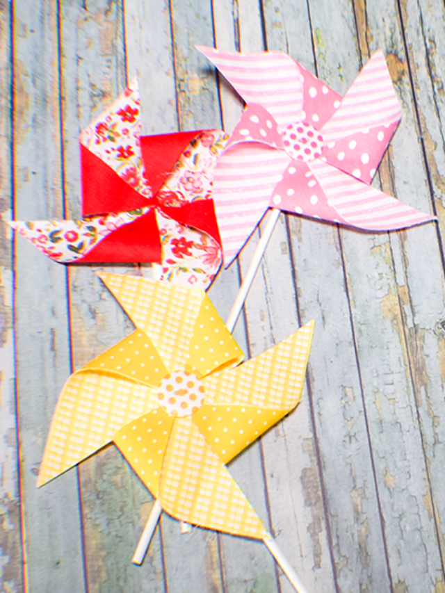Cricut Fabric Pinwheel Tutorial Story