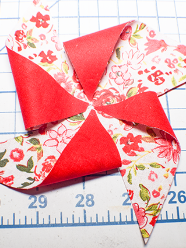 Cricut Fabric Pinwheel DIY Story
