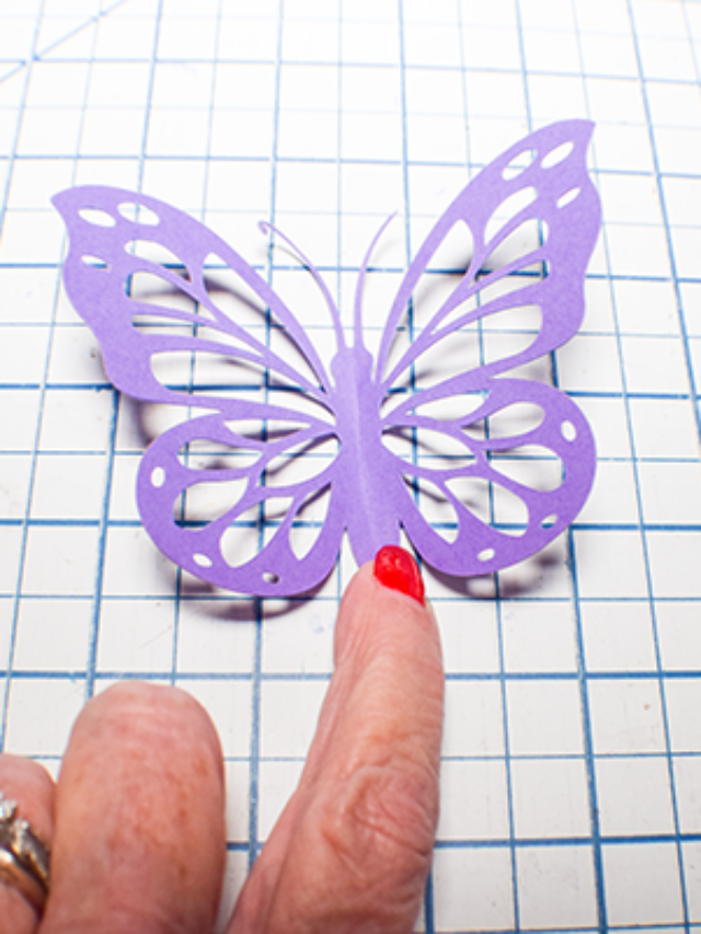 Cricut Layered Butterfly DIY Story