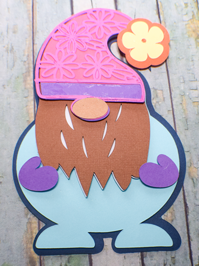 How to Make a Simple Gnome using Cricut Story
