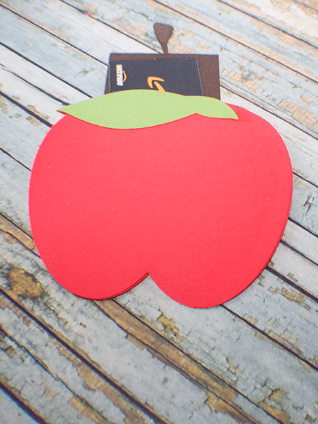 How to Make an Apple Gift Card Holder Story