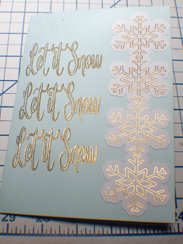 Cricut Foil Kit Guide Story